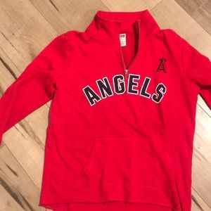 SOLD Angel half zip sweater